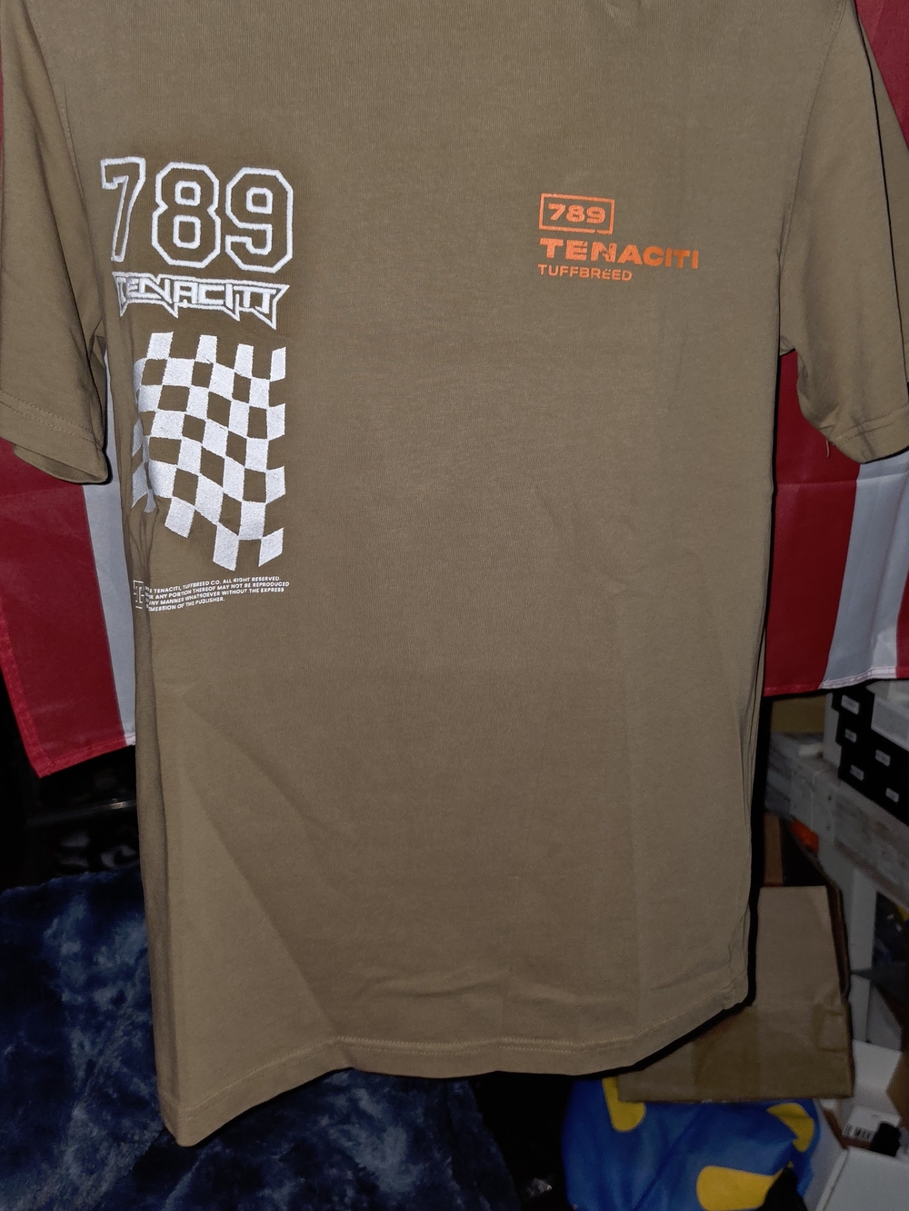 Men's Short-Sleeve Graphic Tee in Brown